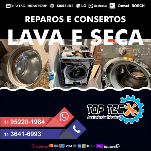 Lava e seca manutenção de marcas nacionais e importados 715009