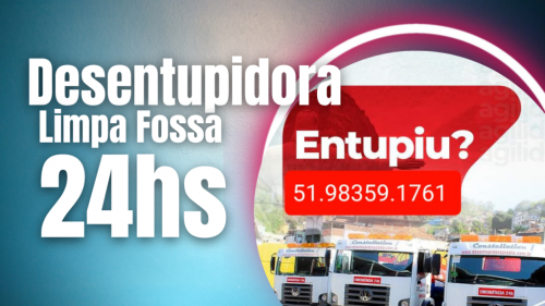 Limpa Fossa Residencial Comercial e Empresarial 51.98359.1761 Whatsapp  616931