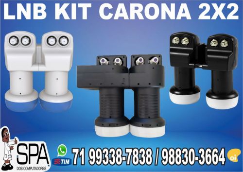 Lnb Carona 2x2 Banda Ku Hd Universal em Salvador Ba 725700