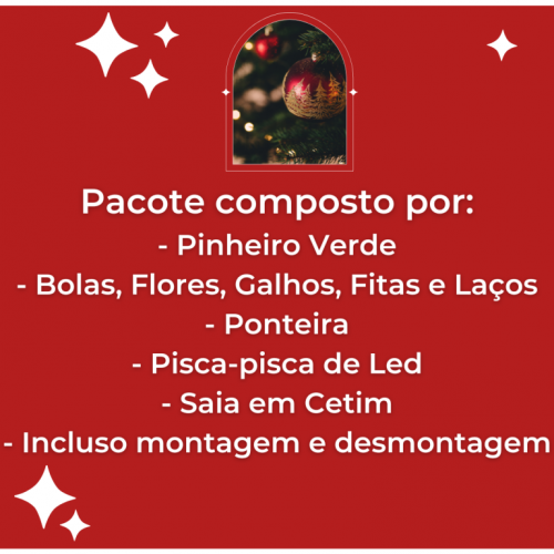 Locação de árvore de Natal decorada e adereços natalinos em Brasíliadf 716603