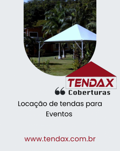 Locação de tendas para festas em caçapava 736347