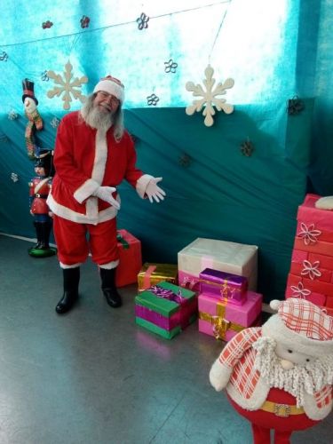 papai noel para entrega dos presentes  visita do papai noel  727045