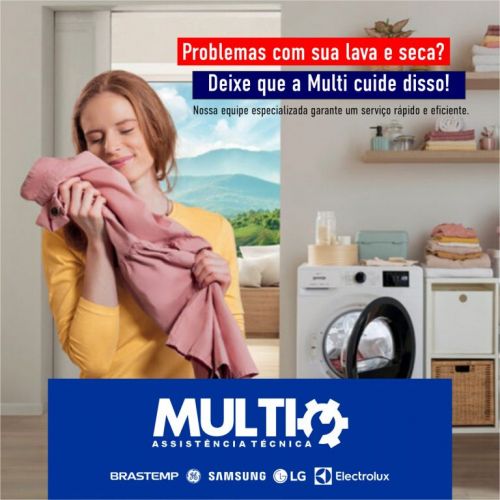 Manutenção de lava e seca realizada pela Multitec 718689