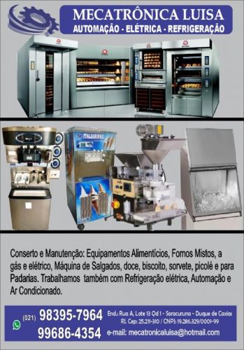 Manutenção e Reparo de Maquina de Sorvete Máquina de Gelo Máquina de Picolé Câmara frigorifica - Refrigeração comercial e industrial. 716148