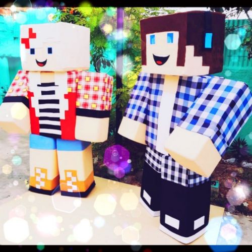 Minecraft cover personagens vivos festas infantil 584700