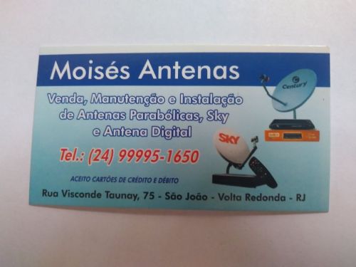 Moises antenas 24999951650 Volta Redonda  729745