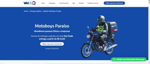 Motoboy Zona Sul 713265