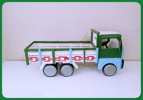 Oferta Dia Das Crianças - Caminhão Trucado De Brinquedo Em Madeira 723080