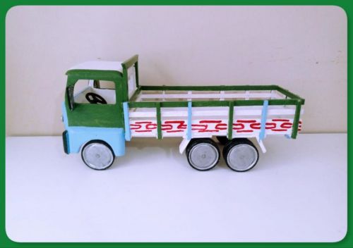 Oferta Dia Das Crianças - Caminhão Trucado De Brinquedo Em Madeira 723081