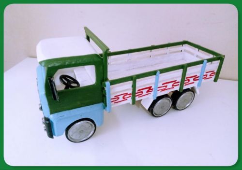 Oferta Dia Das Crianças - Caminhão Trucado De Brinquedo Em Madeira 723084