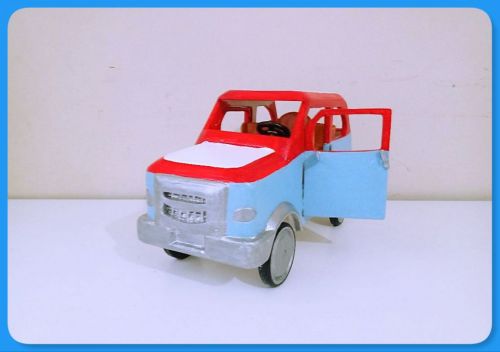 Oferta Dia Das Crianças - Carrinho De Passeio De Brinquedo Em Madeira 723121