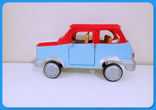 Oferta Dia Das Crianças - Carrinho De Passeio De Brinquedo Em Madeira 723122