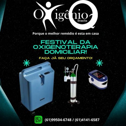 Oxigênio Hospitalar - 61-4141-6587 685908