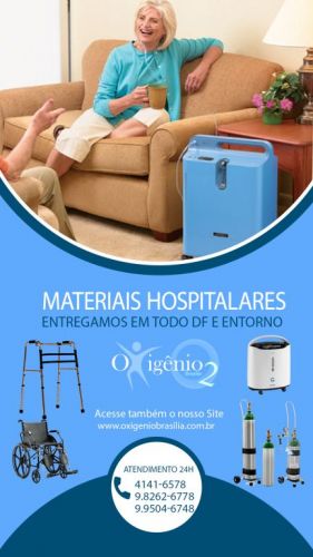 Máquina de Oxigênio - Concentrador de Oxigênio 61-99504-6748 686995