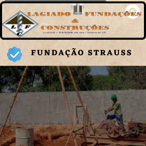 Perfuração em Solo  Fundação Estacas Strauss Escavada e Sondagem de Solo 727310