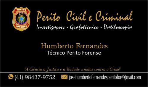 Perito Forense Investigação Civil e criminal investigação e desaparecidos  721427