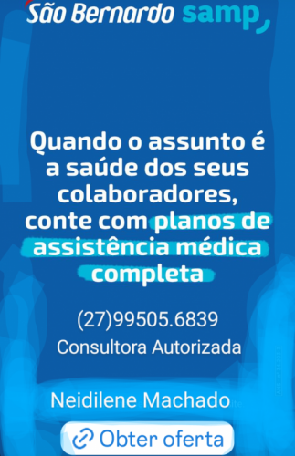 Planos são Bernardo Saúde para estudantes  734050