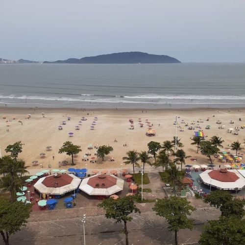 Praia De Itararé - Deslumbrante Vista Panorâmica  -  a Melhor  736317