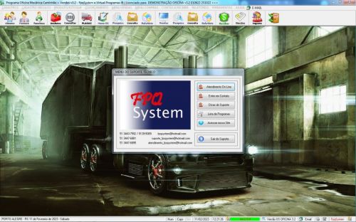 Programa Os Oficina Mecânica Caminhão Vendas Estoque v3.2 - Fpqsystem 652932