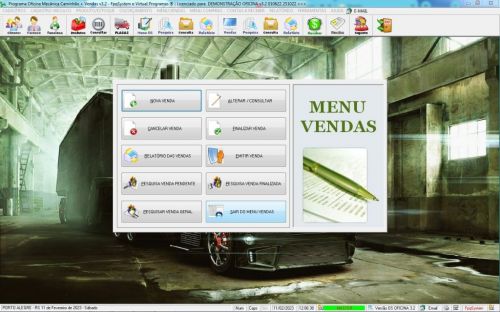 Programa Os Oficina Mecânica Caminhão Vendas Estoque v3.2 - Fpqsystem 652936