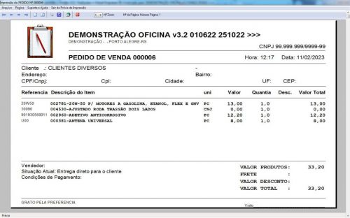 Programa Os Oficina Mecânica Caminhão Vendas Estoque v3.2 - Fpqsystem 652939