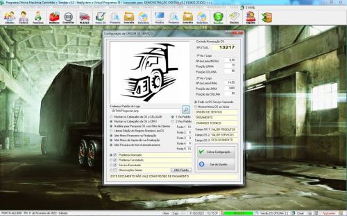 Programa Os Oficina Mecânica Caminhão Vendas Estoque v3.2 - Fpqsystem 652945