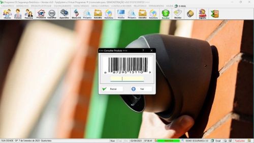 Programa Os Segurança Eletrônica  Vendas e Estoque v3.0 - Fpqsystem 681636