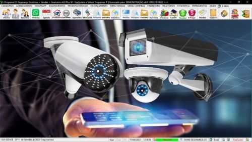 Programa Os Segurança Eletrônica  Vendas  Estoque e Financeiro v6.0 Plus  Whatsapp - Fpqsystem 681825