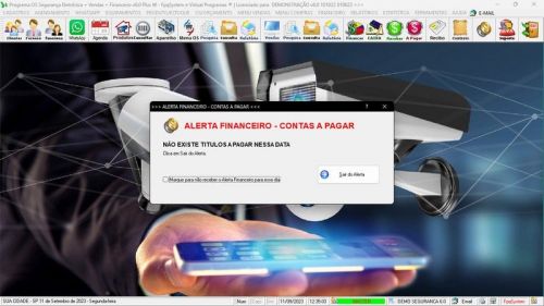 Programa Os Segurança Eletrônica  Vendas  Estoque e Financeiro v6.0 Plus  Whatsapp - Fpqsystem 681826
