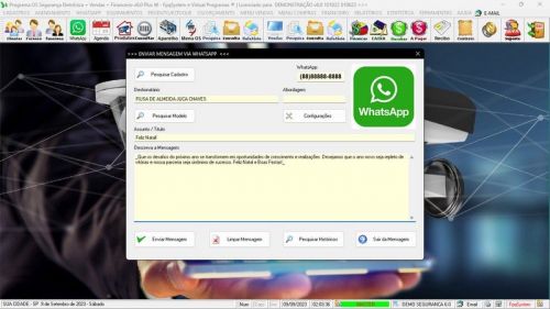Programa Os Segurança Eletrônica  Vendas  Estoque e Financeiro v6.0 Plus  Whatsapp - Fpqsystem 681828