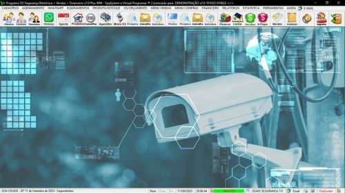 Programa Os Segurança Eletrônica  Vendas  Estoque e Financeiro v7.0 Plus  Whatsapp - Fpqsystem 681885