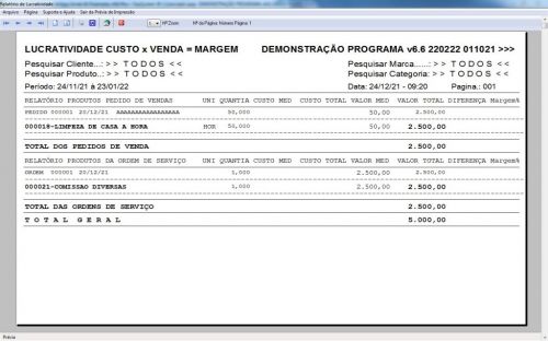 Programa Os Serviços Gerais com Vendas Financeiro e Estatística v6.6 Plus Whatsapp - Fpqsystem 600804