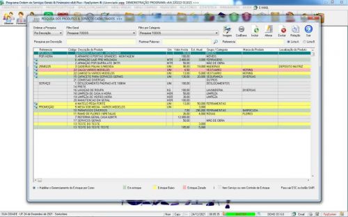 Programa Os Serviços Gerais com Vendas Financeiro e Estatística v6.6 Plus Whatsapp - Fpqsystem 600805
