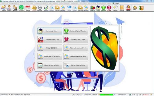Programa Os Serviços Gerais com Vendas Financeiro e Estatística v6.6 Plus Whatsapp - Fpqsystem 600808
