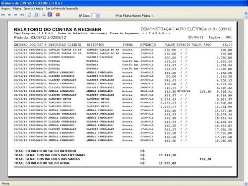 Programa para Autoelétrico Ordem de Serviço e Orçamentos v1.0 - Fpqsystem 718538