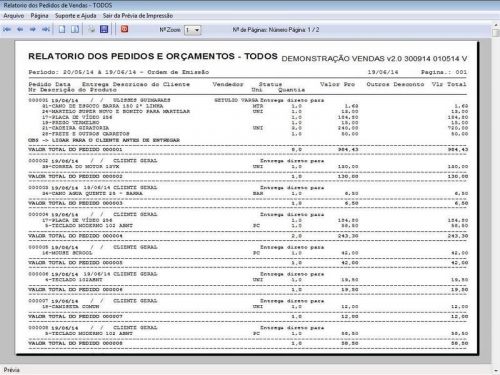 Programa para Perfumaria com Controle de Estoque Pedido de Vendas e Financeiro v2.0 - Fpqsystem 655625