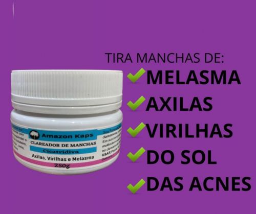 Queridinho Cicatridiva Clareamento 100% Natural e Aprovado pela Anvisa - Pagamento na entrega 724926