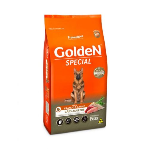 .ração Golden Special para Cães Adultos Sabor Frango e Carne 715756