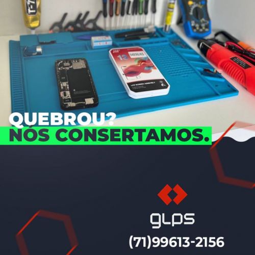 Reparo de tela de smartphones  iphone e Android  em Lauro de Freitas Ba - Glps - Assistência técnica 731577