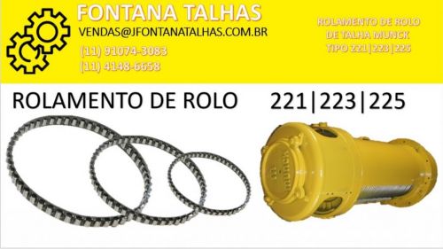 Rolamento de Roletes - Talhas Munck  713828