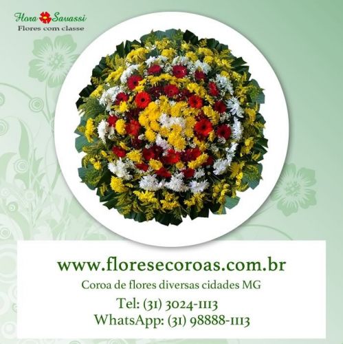 Sabará Mg floricultura entrega coroa de flores velórios cemitérios Igrejas e funerárias em Sabará 731387