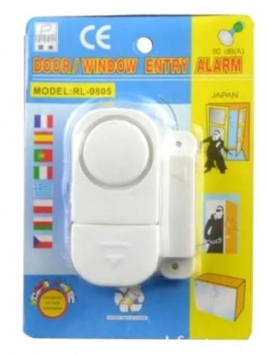 Sensor De Porta e Janela Com Alarme Sonoro Eletrônico 716368