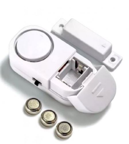 Sensor De Porta e Janela Com Alarme Sonoro Eletrônico 716369