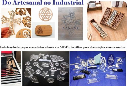 serviço de Corte e Gravação a Laser Em Mdf e Acrilico 732931