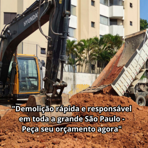 Serviço de Demolição na Grande São Paulo 692547