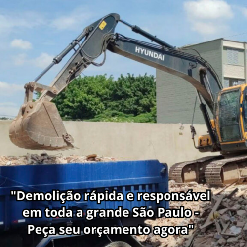 Serviço de Demolição na Grande São Paulo 692548