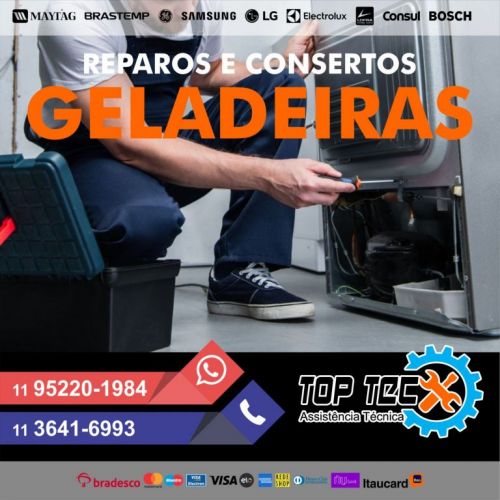 Serviço de reparos para geladeiras da Top Tec 709297