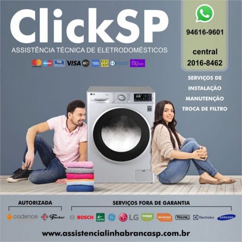 Serviço reparos para lava e seca da Clicksp 721437