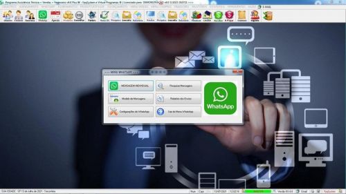 Sistema Ordem de Serviço Assistência Técnica Vendas e Financeiro v6.0  Whatsapp - Fpqsystem 660113
