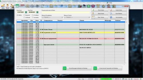 Sistema Ordem de Serviço Assistência Técnica Vendas e Financeiro v7.0 Plus  Whatsapp - Fpqsystem 660099